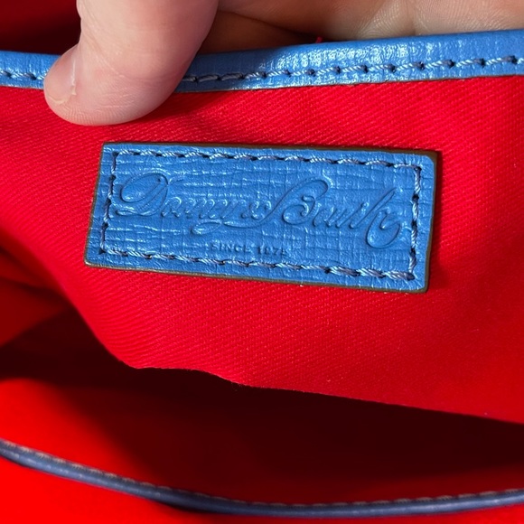 Dooney and Bourke - Blue Bag with Red interior- Like new condition - Picture 12 of 16